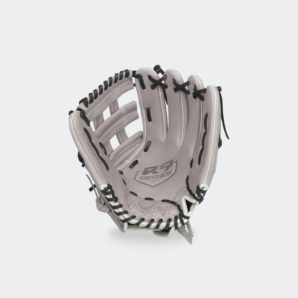 Rawlings R9SB120U-6GW softball glove 12" RHT — back view