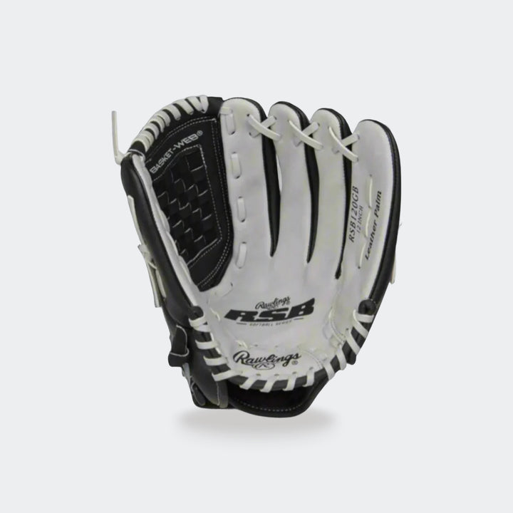 Rawlings RSB120GB baseball glove 12 inch RHT — back view
