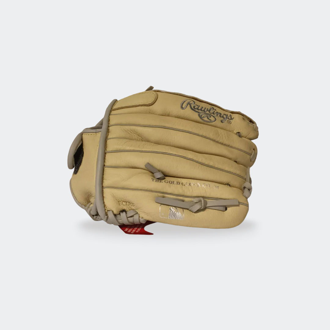 Rawlings SC105CC baseball glove 10.5" LHT — detail close-up