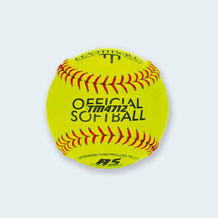 6 x Teammate Fastpitch Softballs 12 inch