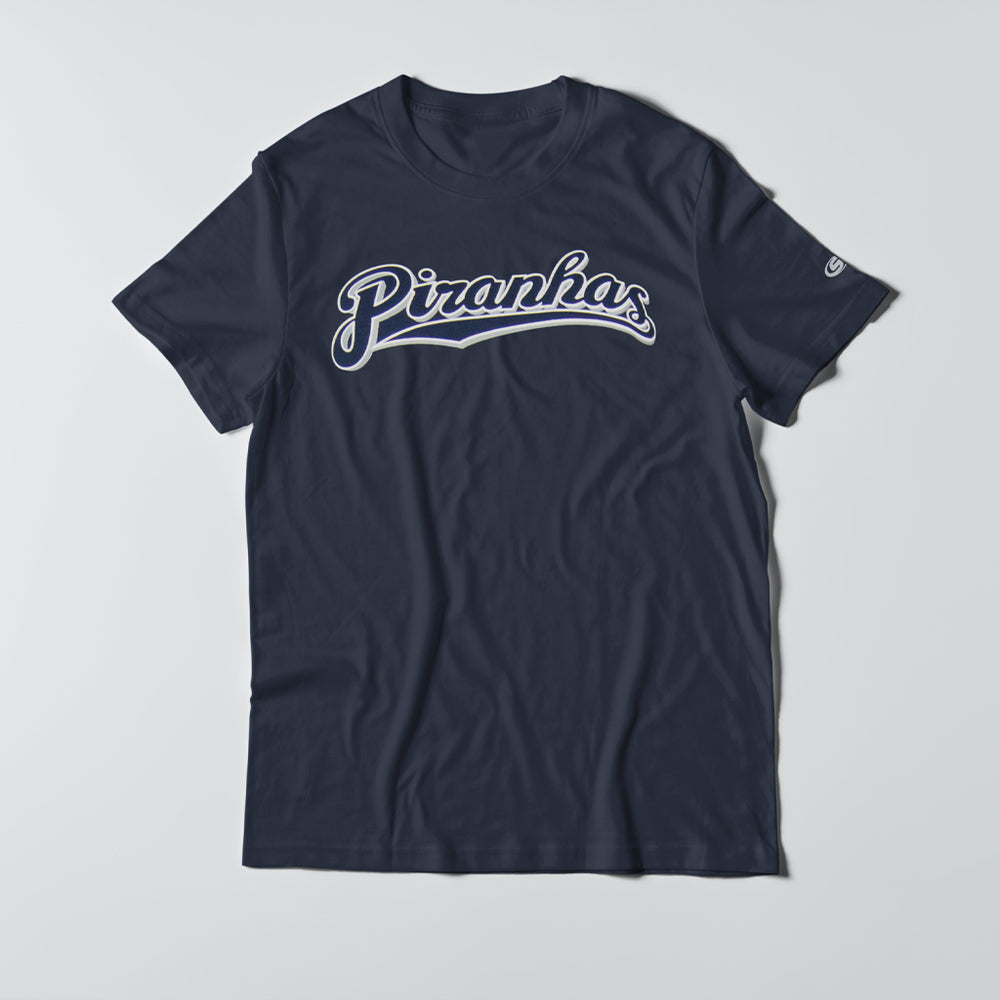 Baseball T-Shirt Piranhas front