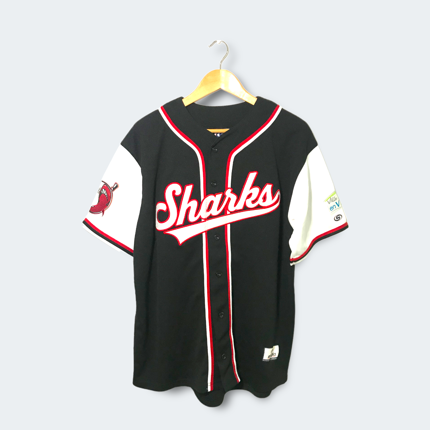 Sharks baseball jersey online