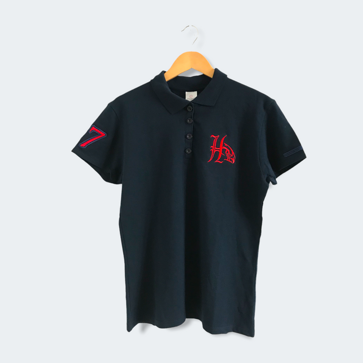 Poloshirt Hawks für Damen in Marineblau